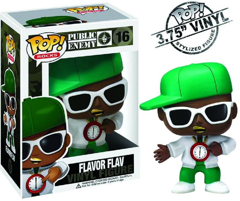 POP ROCK PUBLIC ENEMY FLAVOR FLAV VINYL FIGURE