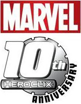 MARVEL HEROCLIX 10TH ANNIVERSARY BOOSTER PACK