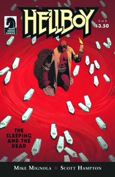 HELLBOY SLEEPING & DEAD #1 (OF 2) SCOTT HAMPTON CVR