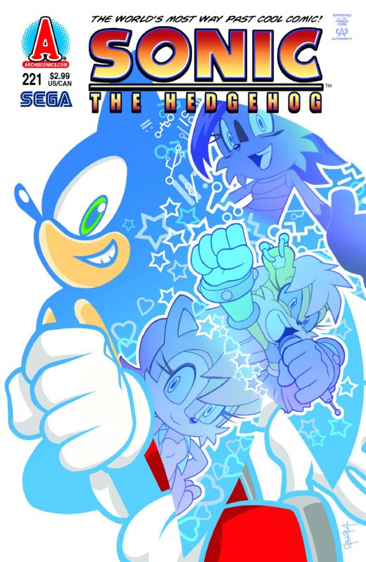 SONIC THE HEDGEHOG #221