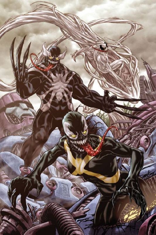 WOLVERINE AND X-MEN #4 1:50 VENOM VARIANT XREGG