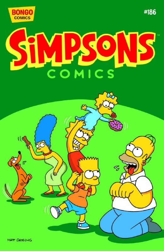 SIMPSONS COMICS #186