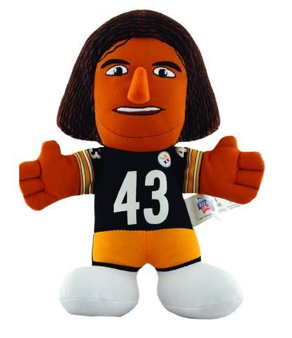 STEELERS POLAMALU 7 INCH PLUSH