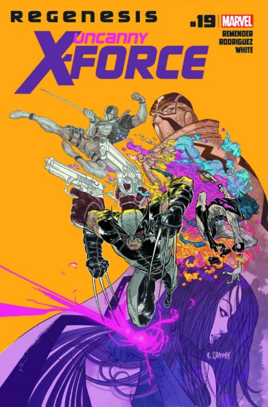 UNCANNY X-FORCE #19 2ND PTG RODRIGUEZ VARIANT XREGG (PP #1006)