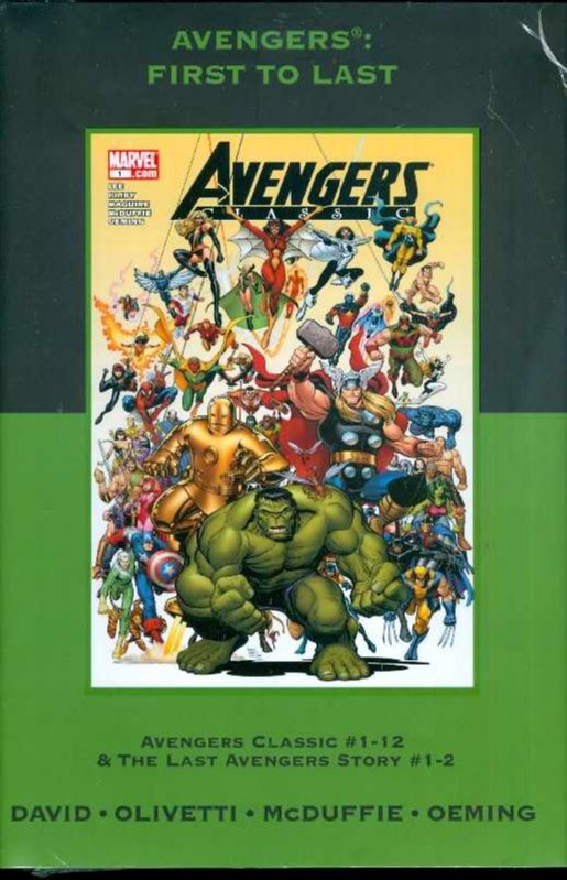 AVENGERS PREMIUM HARDCOVER FIRST TO LAST DM ED