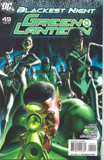 GREEN LANTERN #49 1:25 VARIANT EDITION (BLACKEST NIGHT)