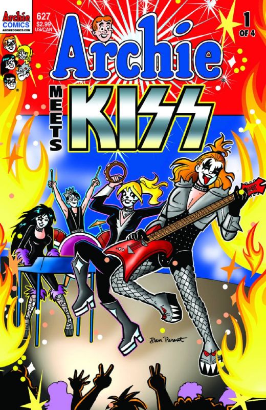 ARCHIE #627 (ARCHIE MEETS KISS PT 1) VARIANT CVR