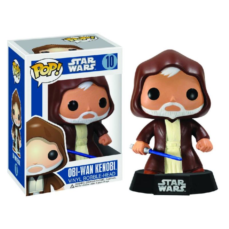 POP STAR WARS VINYL FIGURE #10 OBI WAN KENOBI