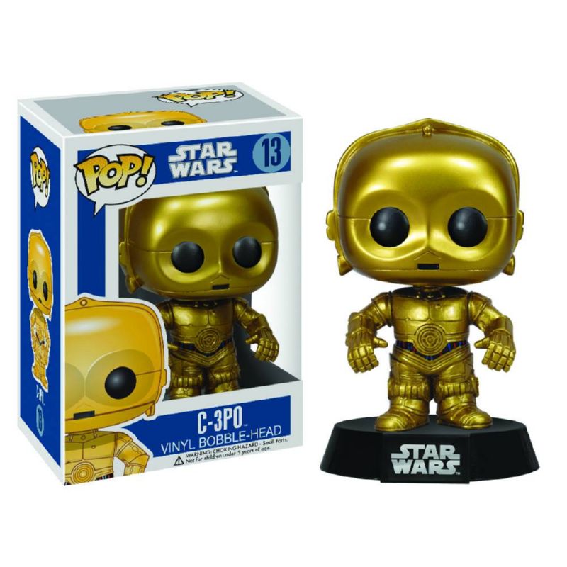 POP STAR WARS VINYL FIGURE #13 C3PO