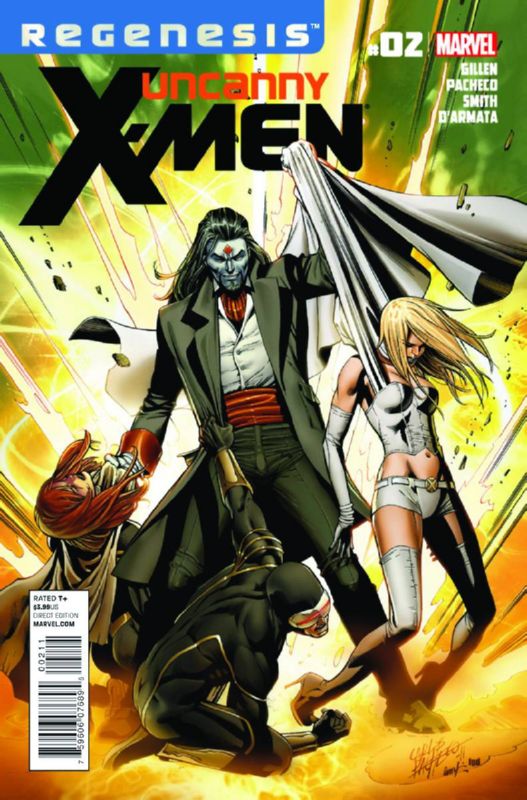 UNCANNY X-MEN #2 2ND PTG PACHECO VARIANT XREGB (PP #1001)