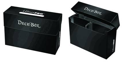 UP DECK BOX OVERSIZED SOLID BLACK