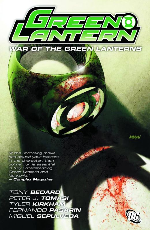 WAR OF THE GREEN LANTERNS AFTERMATH HARDCOVER