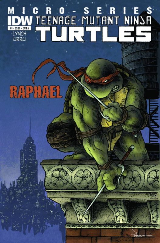 TEENAGE MUTANT NINJA TURTLES MICRO SERIES #1 RAPHAEL