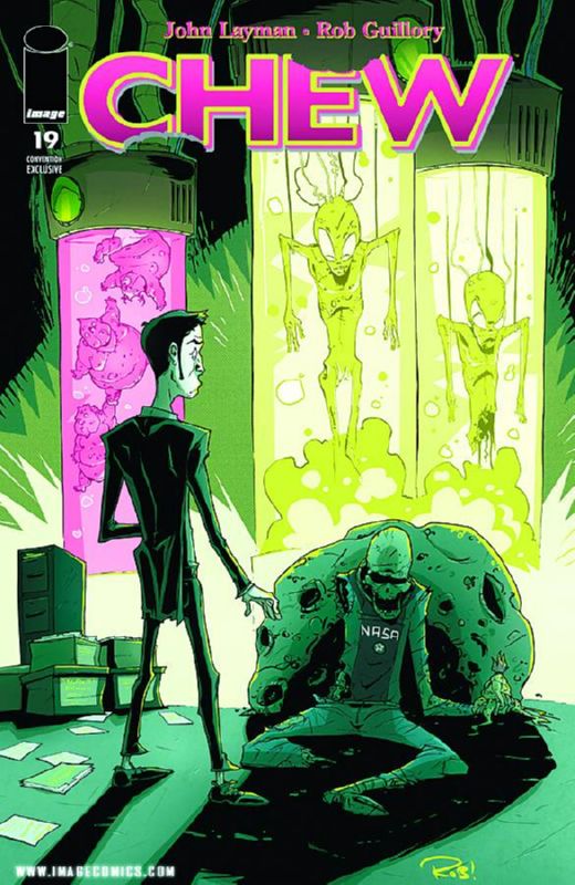 CHEW #19 SDCC GLOW IN THE DARK VARIANT (MR)