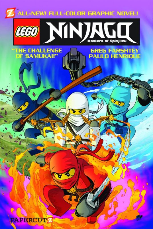 NINJAGO HARDCOVER 01 CHALLENGE OF SAMUKAI