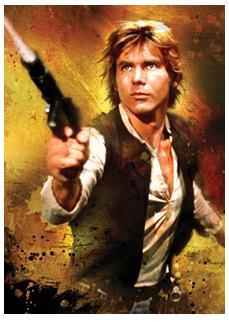 STAR WARS HAN SOLO ART SLEEVES