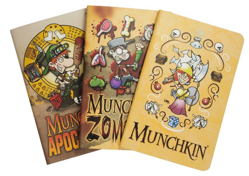 MUNCHKIN JOURNAL PACK 2 (3 JOURNALS)