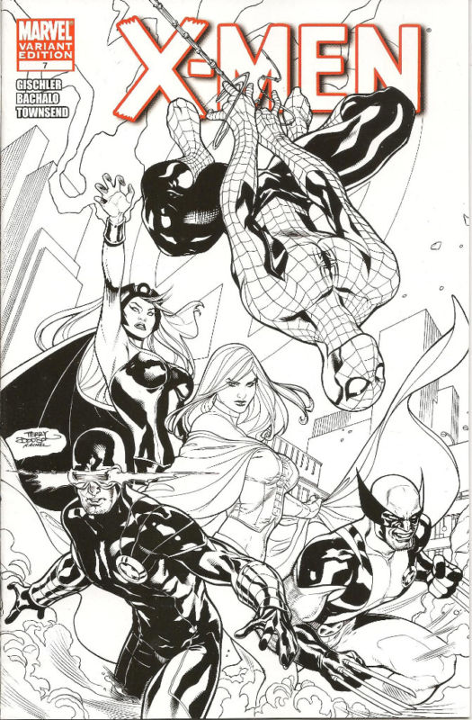 X-MEN #7 Sketch Variant Edition