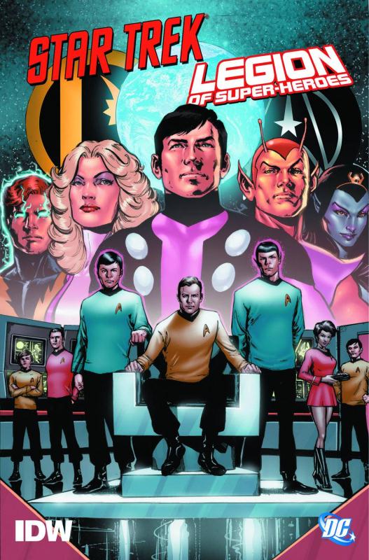 STAR TREK LEGION OF SUPER-HEROES HARDCOVER DM EXCL ED