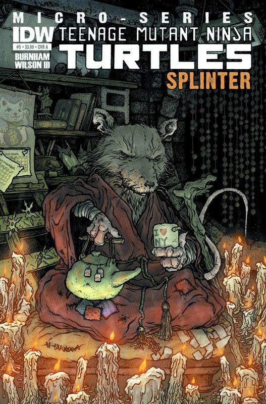 TEENAGE MUTANT NINJA TURTLES MICRO SERIES #5 SPLINTER