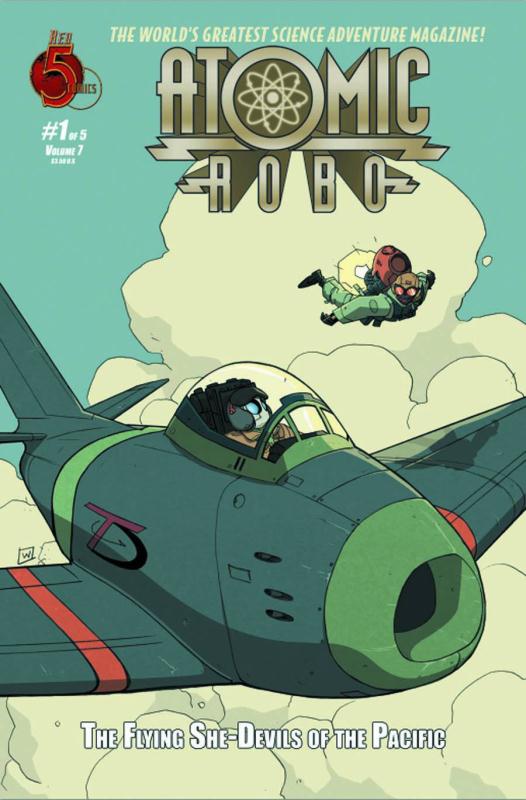 ATOMIC ROBO FLYING SHE DEVILS O/T PACIFIC #1 (OF 5)