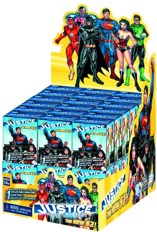 DC HEROCLIX JUSTICE LEAGUE BOOSTER PACK