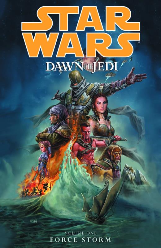 STAR WARS DAWN O/T JEDI TP 01 FORCE STORM