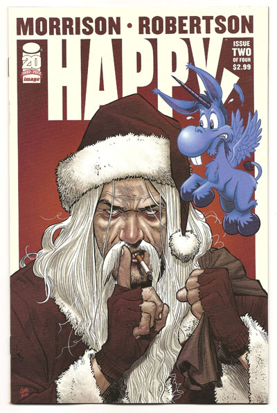 HAPPY #2 (OF 4) Secret Bad Smoking Santa Variant