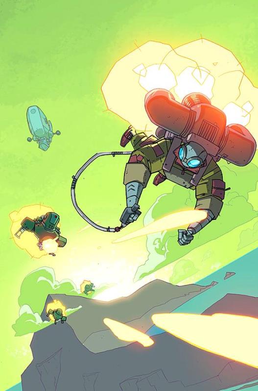 ATOMIC ROBO FLYING SHE DEVILS O/T PACIFIC #5 (OF 5)