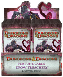 D&D FORTUNE CARDS DROW TREACHERY BOOSTER PACK