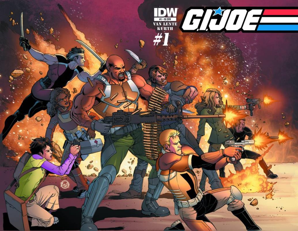 GI JOE #1 1:10 VARIANT