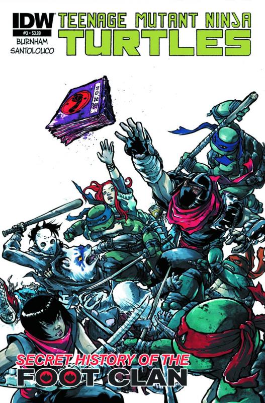 TMNT SECRET FOOT CLAN #3 (OF 4)