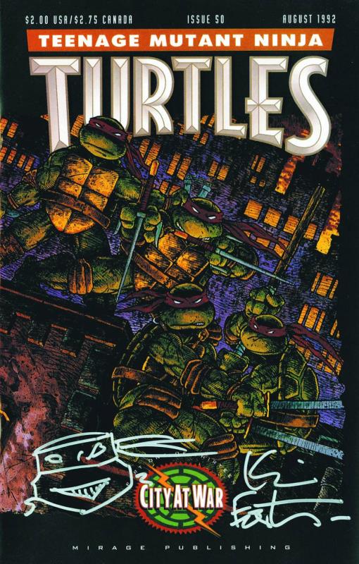 TEENAGE MUTANT NINJA TURTLES #50 TREASURY ED