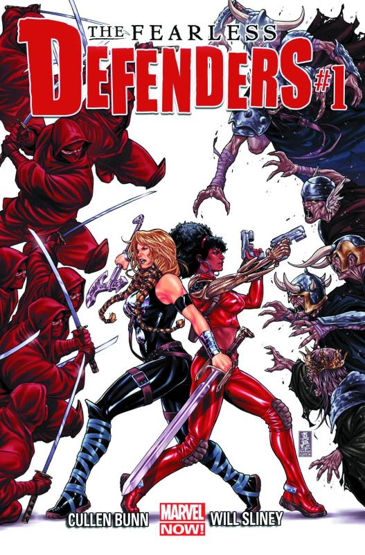 FEARLESS DEFENDERS #1 BLANK VARIANT NOW