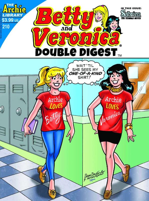 BETTY & VERONICA DOUBLE DIGEST #210