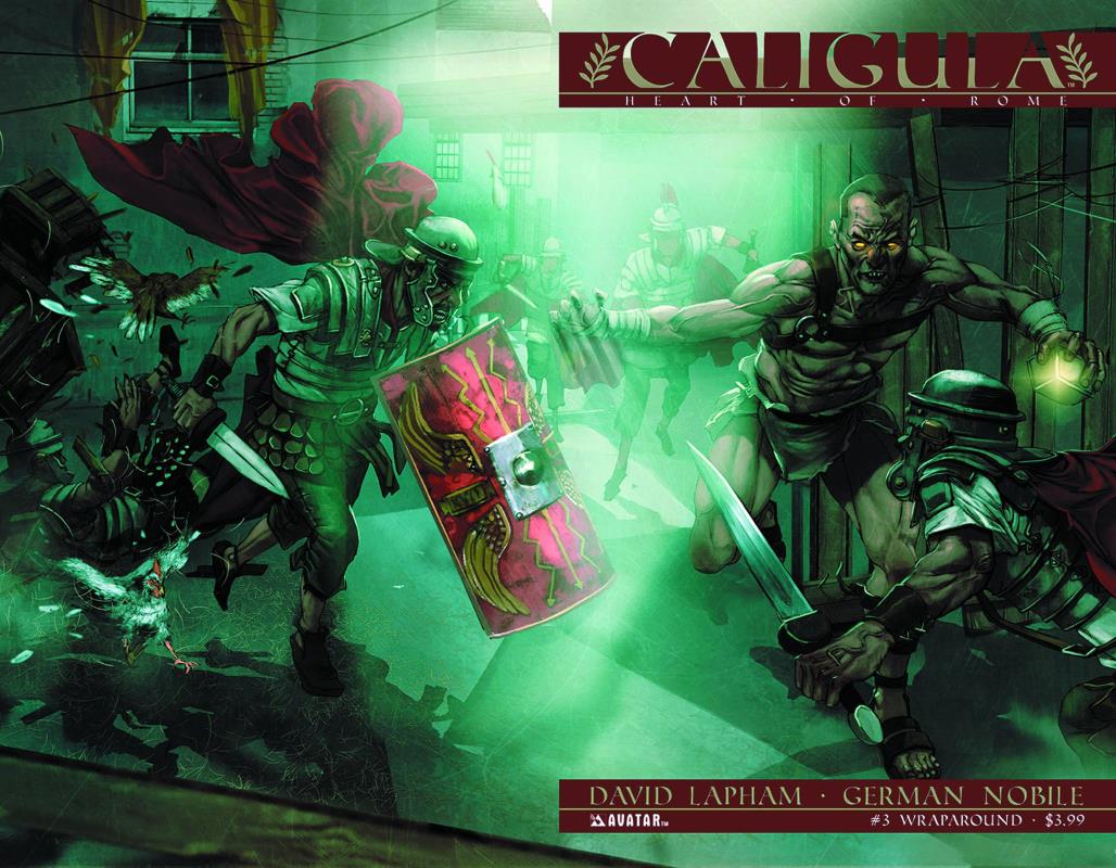 CALIGULA HEART OF ROME #3 (OF 6) WRAP CVR (MR)