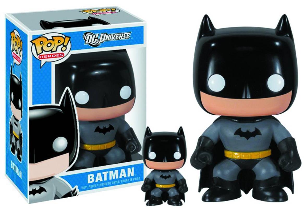 POP HEROES BATMAN 9 INCH VINYL FIGURE CHASE VARIANT