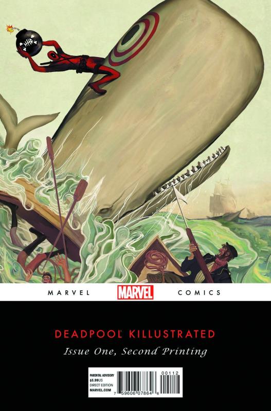 DEADPOOL KILLUSTRATED #1 (OF 4) 2ND PTG LOLLI VARIANT (PP #1060)