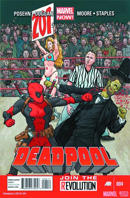 DEADPOOL #4 2ND PTG DARROW VARIANT NOW