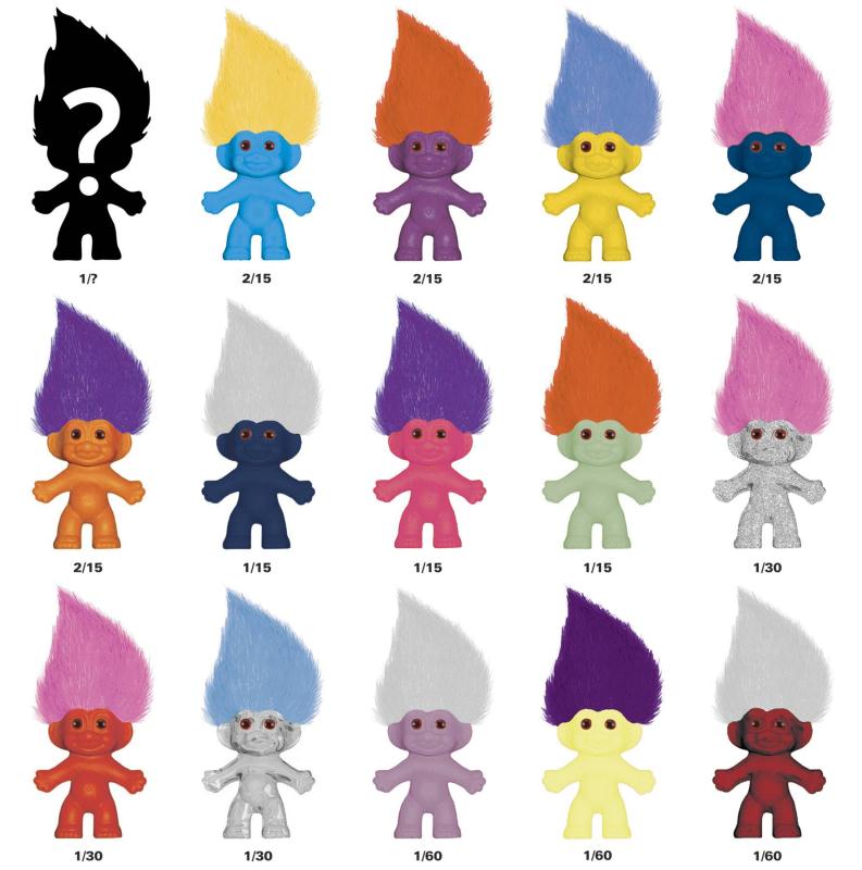 GOOD LUCK TROLLS 2.5 IN FIGURE MYSTERY