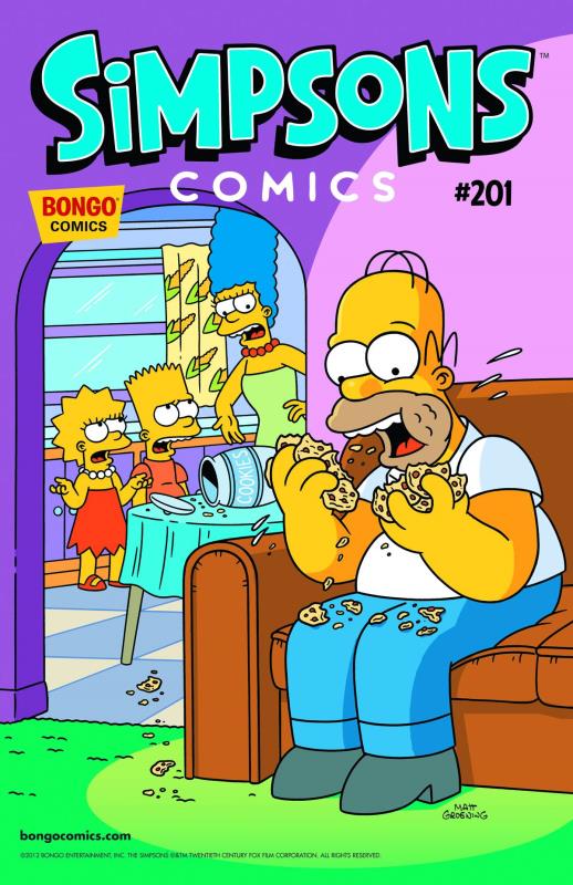 SIMPSONS COMICS #201