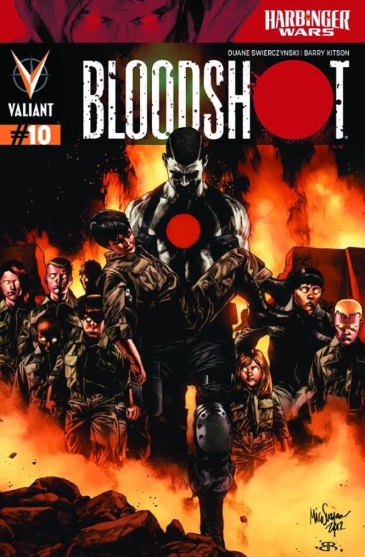 BLOODSHOT (VU) #10 HARBINGER WARS REG SUAYAN