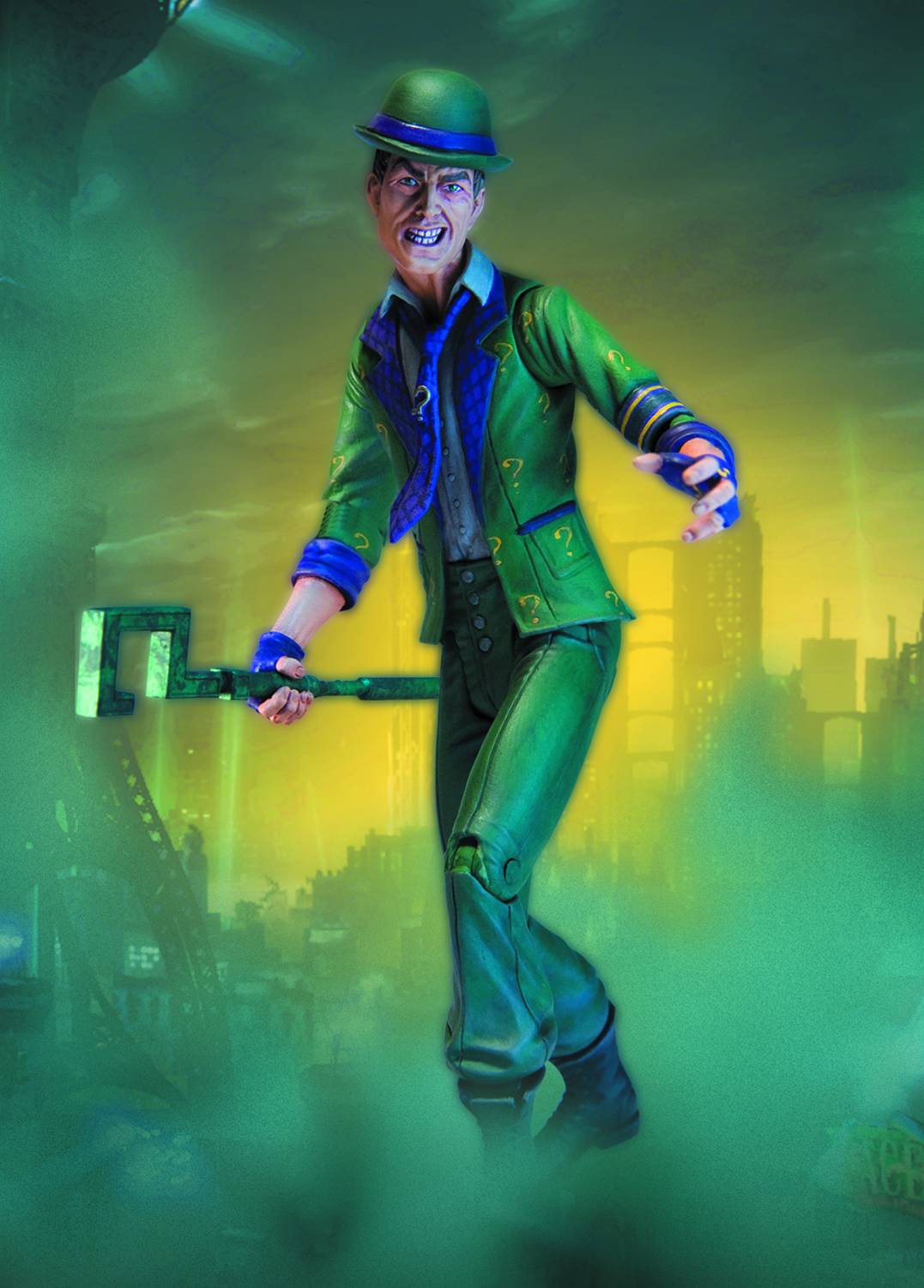 BATMAN ARKHAM CITY SER 2 RIDDLER AF