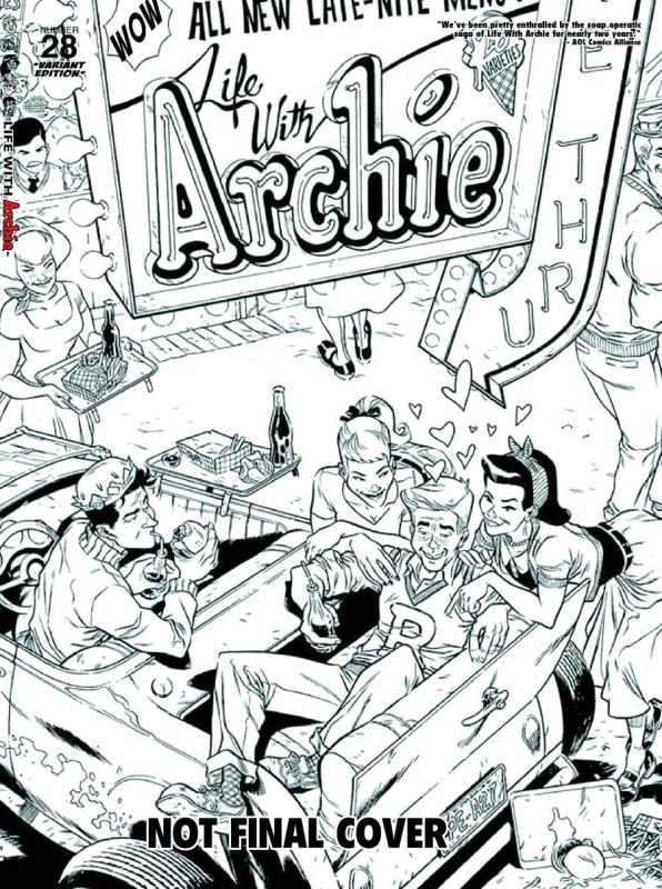 LIFE WITH ARCHIE #28 R PEREZ VARIANT CVR