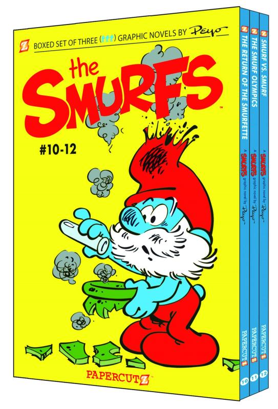 SMURFS GN BOX SET VOL 10-12