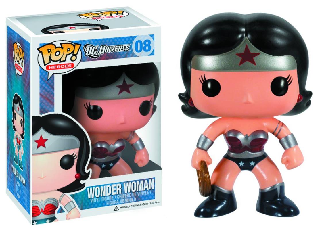 POP HEROES WONDER WOMAN PX VINYL FIGURE NEW 52 VER (RES)