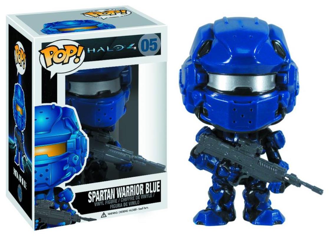 POP HALO 4 BLUE SPARTAN VINYL FIGURE