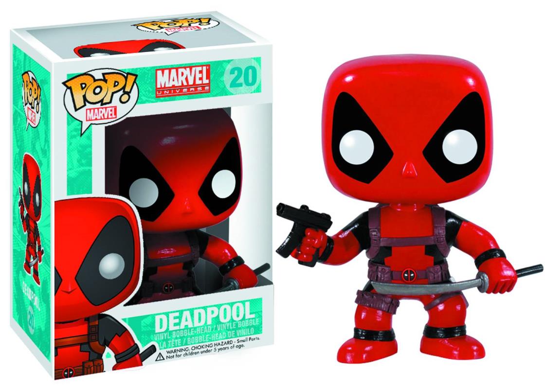 POP MARVEL DEADPOOL VINYL FIGURE