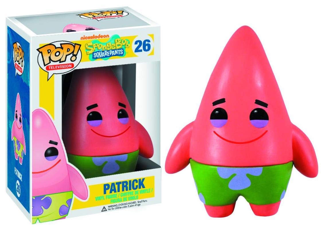 POP TV SPONGEBOB PATRICK VINYL FIGURE