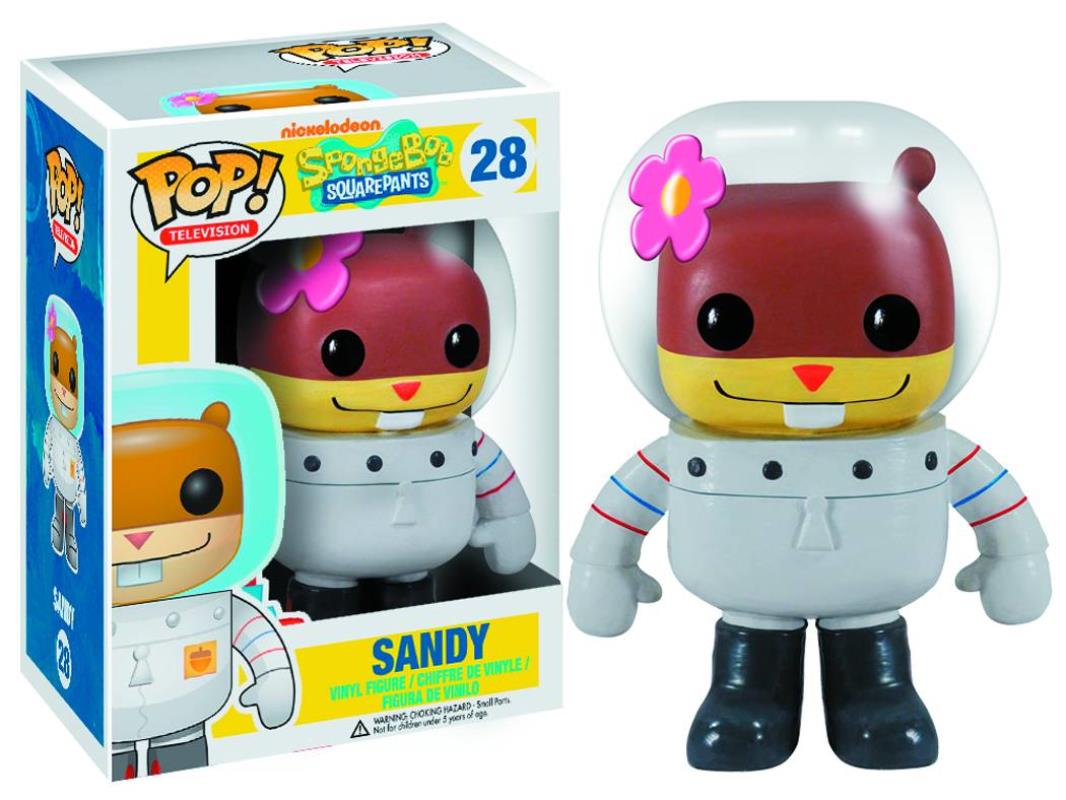 POP TV SPONGEBOB SANDY VINYL FIGURE